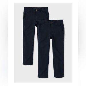 The Children’s Place Boys Uniform Stretch Skinny Chino Pants *2-PACK*